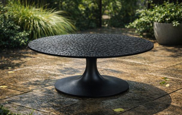 komt zonneschijn Salontafel in de zon